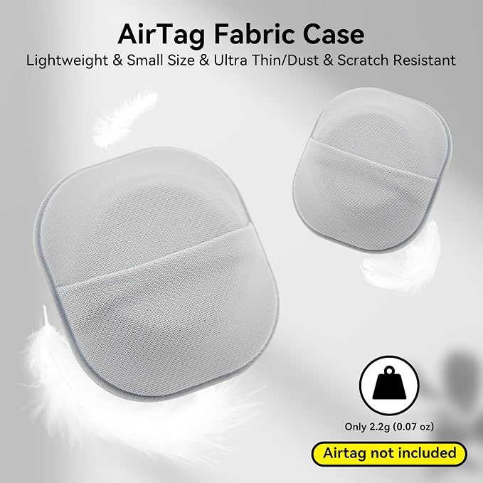 2 Pack for Airtag & Moto Tag Sticker Adhesive Mount, for Apple AirTags 1st & - Image 4
