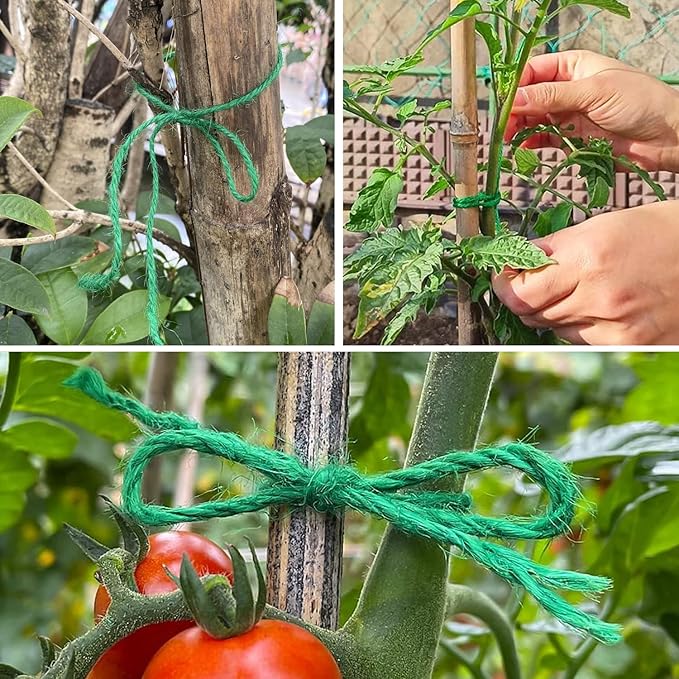 Vanhench 805ft Garden Twine for Gardening Climbing Plants Ties, Strong Natural - Image 5
