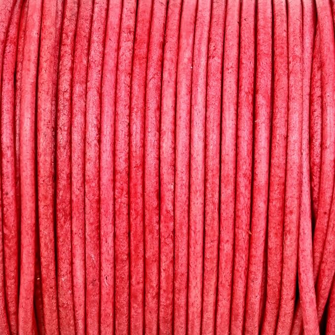 GENIQUE Real/Genuine Round Leather String Cord - Image 4
