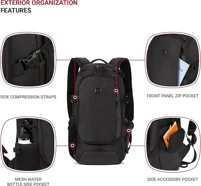 SwissGear 3598 Backpack Narrow Daypack - Image 3