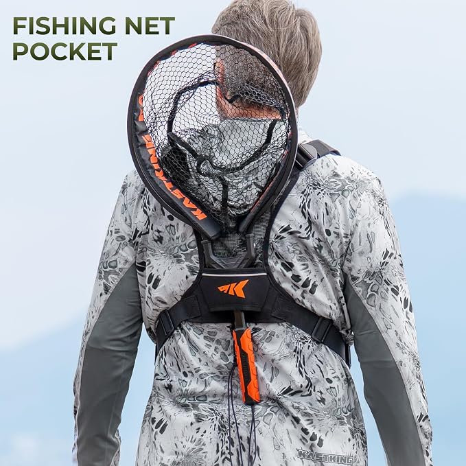 KastKing Bait Boss Water-Resistant Fishing Chest Pack - Image 6