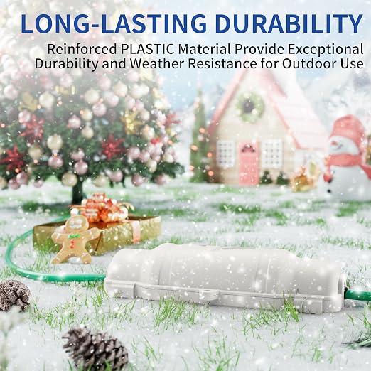 6 Pack Outdoor Extension Cord Safety Cover - Image 6