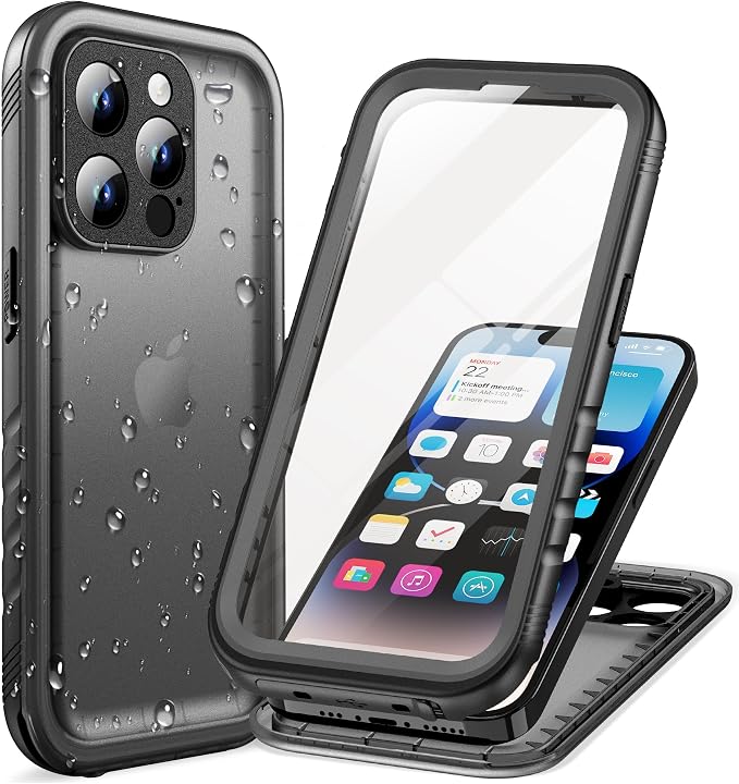 Cozycase Compatible with iPhone 14 Pro Max Waterproof Case by Cozycase