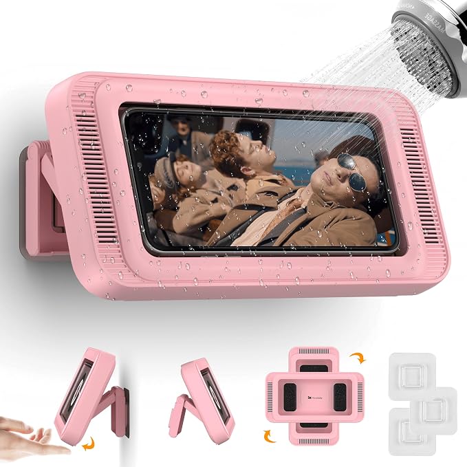 Mistriddle Waterproof Shower Phone Holder by Mistriddle