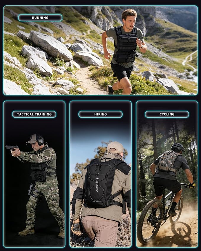 Blue Quartz 3-in-1 Running Vest - Image 6