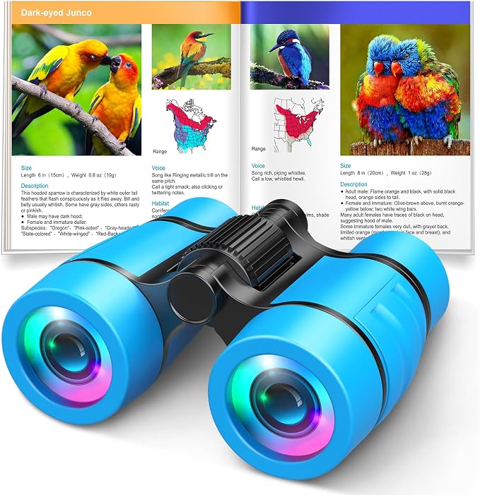 Toys for Boys Ages 3-7: LET'S GO! Kids Binoculars by LETSGO