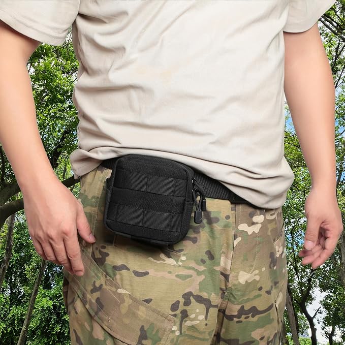 2 Pack Mini Tactical Molle Compact Ammo Pouch - Image 7