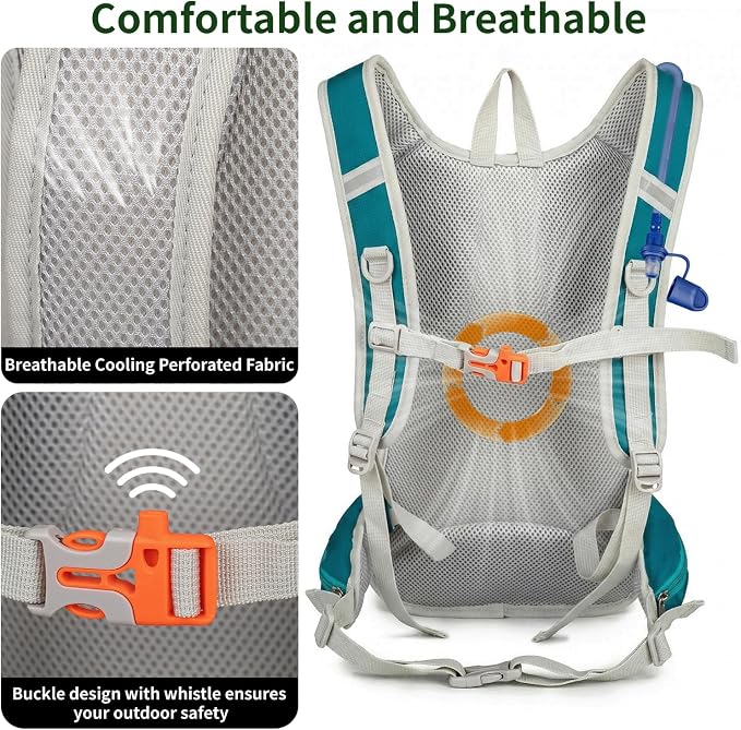 Hiking Backpack for Women & Men, Hydration Backpack - Image 6