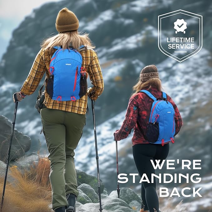 VPBAGE 15L Water-resistant Hiking Daypack, Small Backpack Travel Outdoor - Image 6