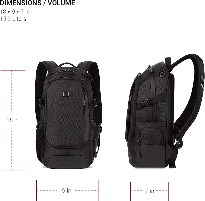 SwissGear 3598 Backpack Narrow Daypack - Image 8