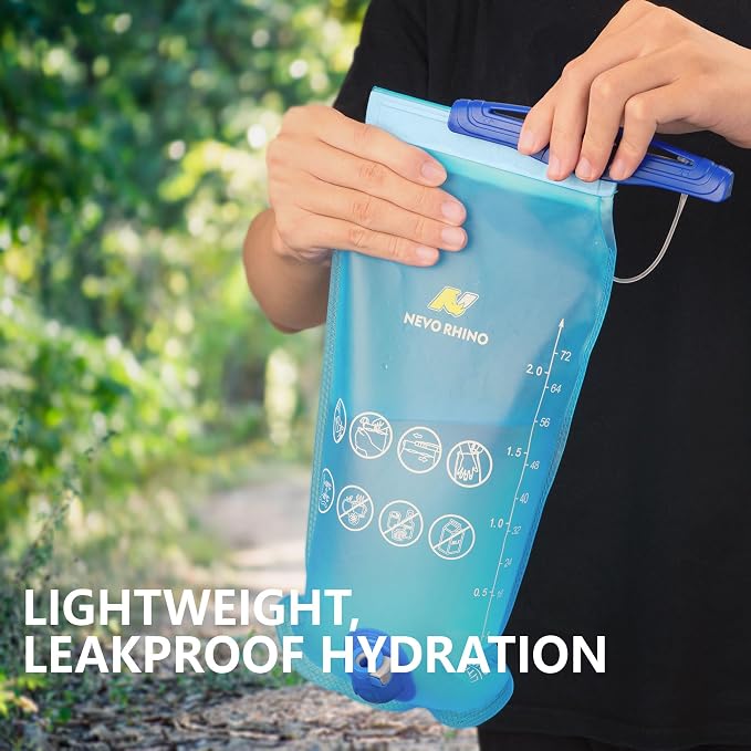 N NEVO RHINO Hydration Bladder1.5L- 2L-3L Leak Proof Water Reservoir, BPA -Free - Image 7
