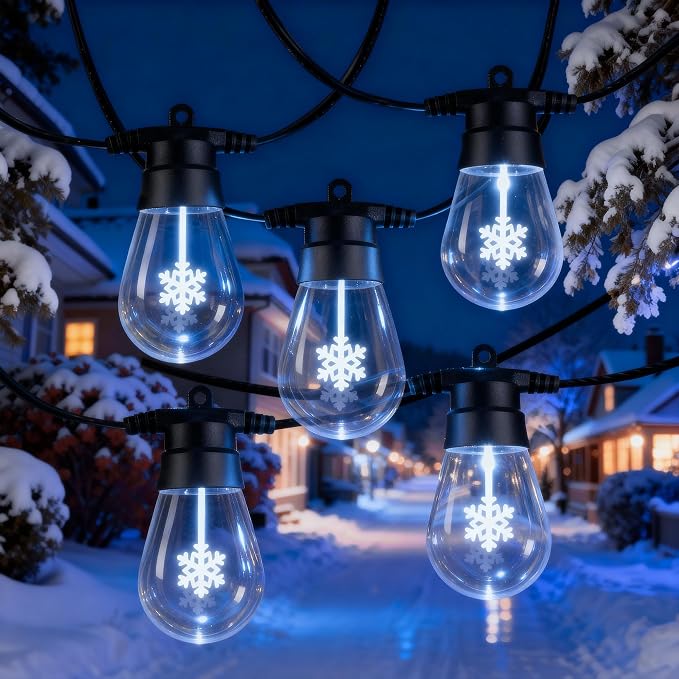 LED Outdoor String Lights, 50FT Patio Lights - Image 9