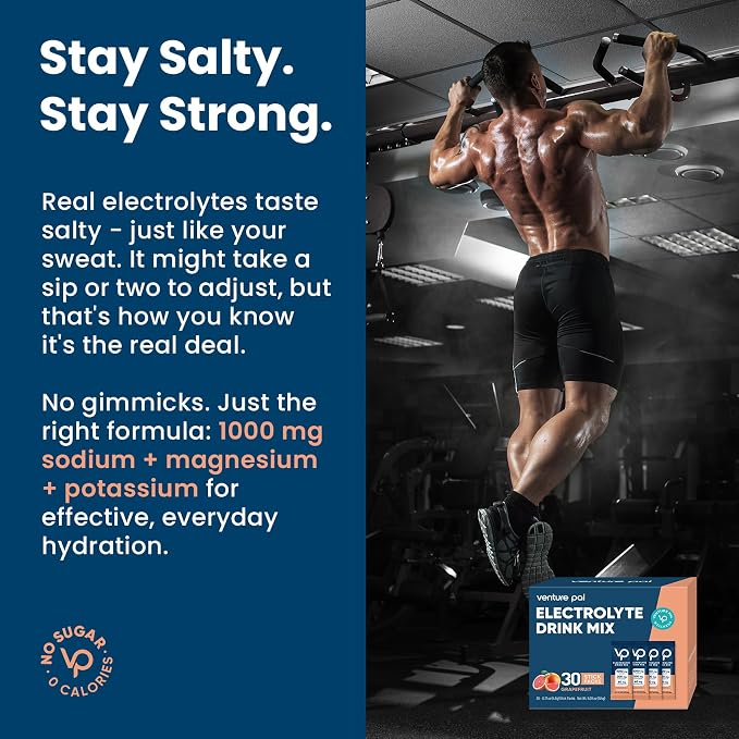 Venture Pal High Sodium Sugar Free Electrolytes Powder Packet - Image 3