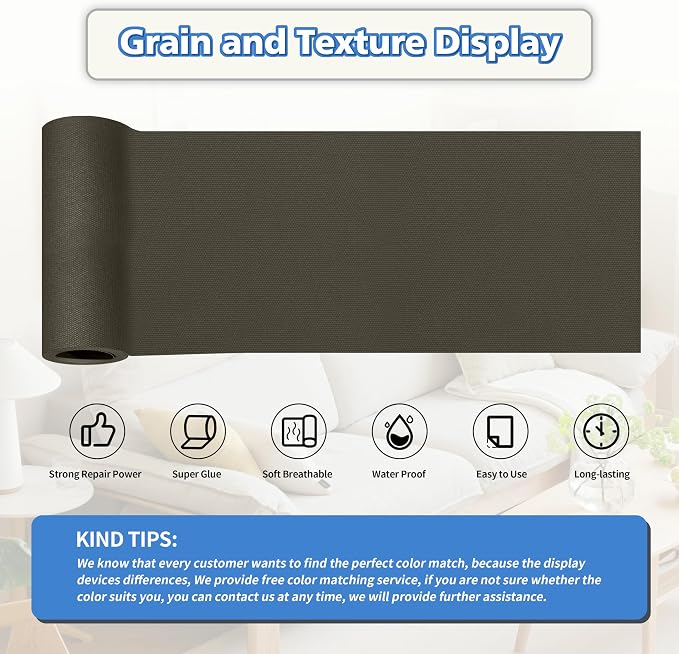 KING MOUNTAIN Canvas Repair Tape, Outdoor Gear Patch, 4×63 Inches, Waterproof - Image 2