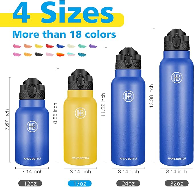 Han's Bottle Kids Water Bottle - Image 2