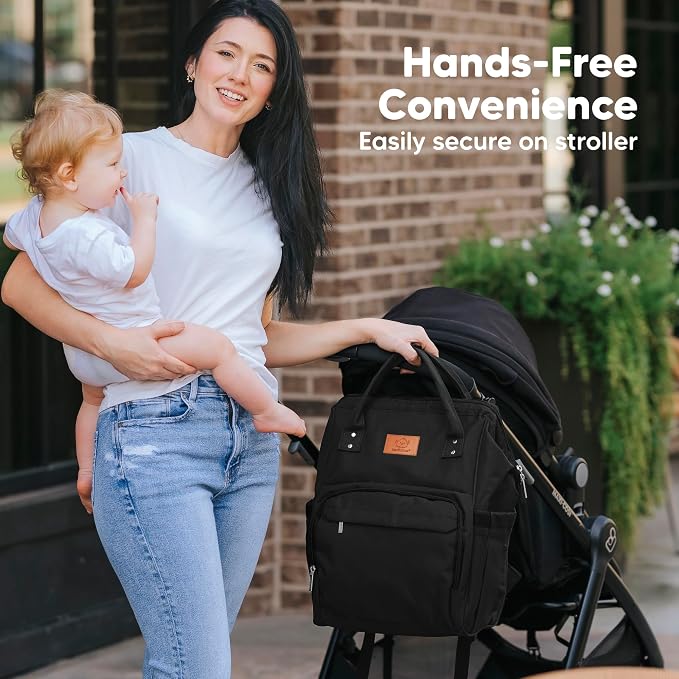 KeaBabies Baby Diaper Bag Backpack - Image 6