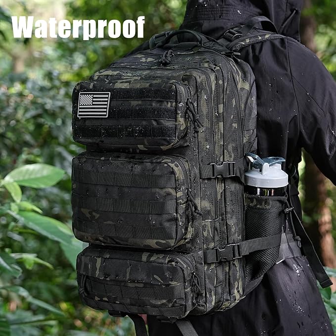 Military Tactical Backpack 50L Large Day Backpack - Image 2