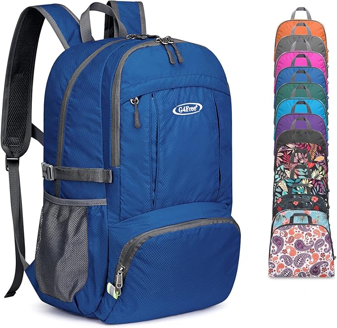 G4Free 40L Lightweight Packable Hiking Backpack, Waterproof Travel Daypack by G4Free