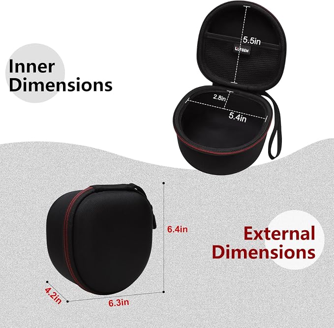 LTGEM Hard Case for Shooting or Hunting Noise Reduction Headphones, Compatible - Image 3