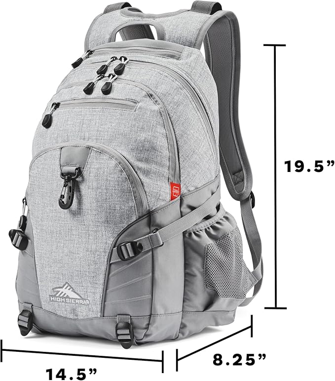 High Sierra Loop Backpack, or Work Bookbag - Image 5