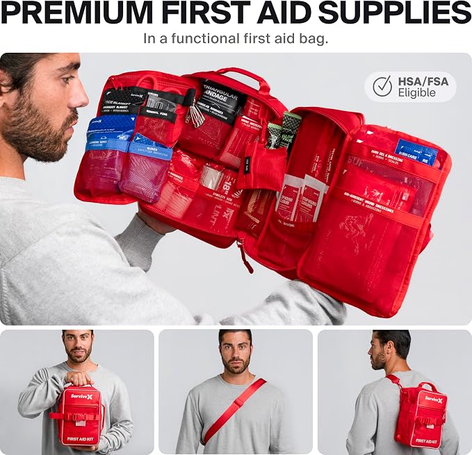 SurviveX Large Pro First Aid Kit - Image 4