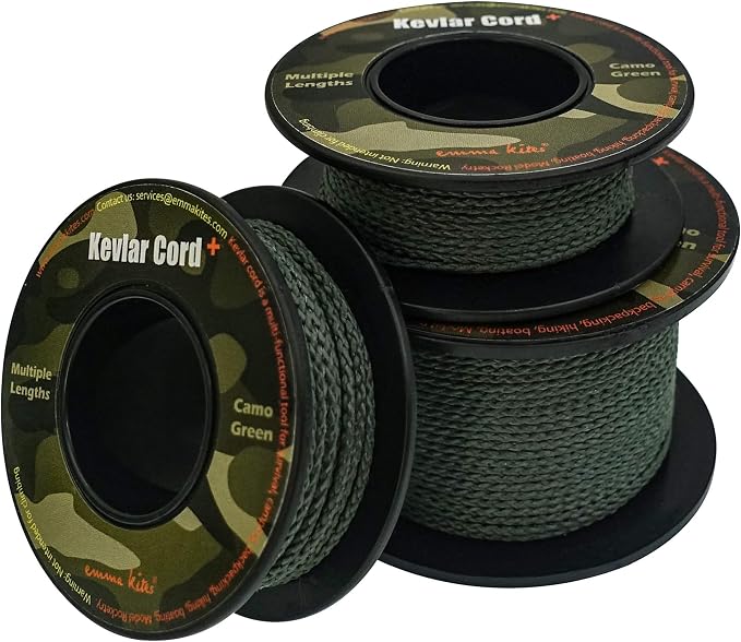 emma kites Camo Green, Trip Line, Cord Friction-Saw, Boot Laces, Survival Cord - Image 8