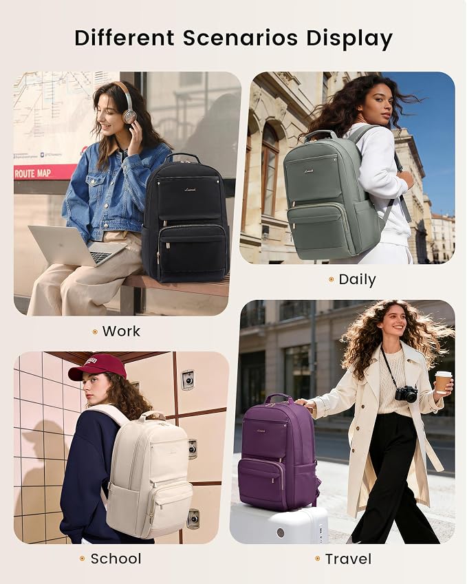 LOVEVOOK Laptop Backpack for Women - Image 6