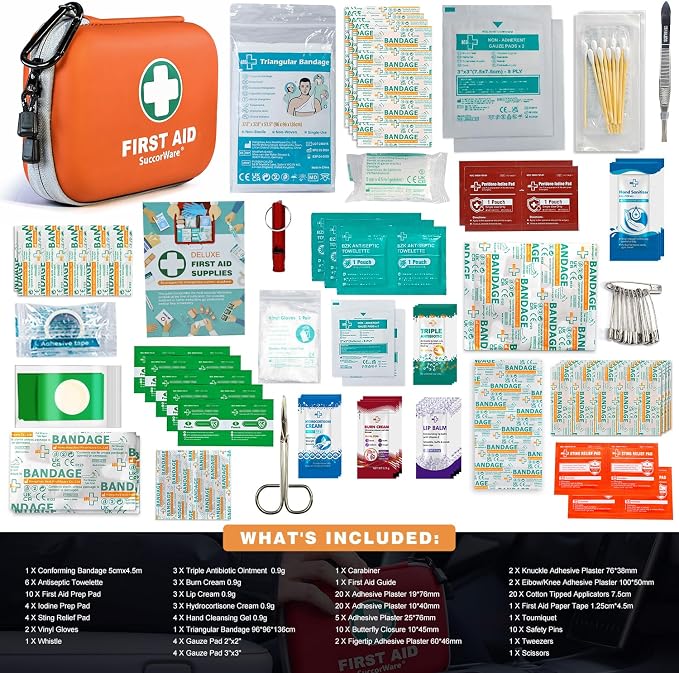 SuccorWare 150 Pieces Mini First Aid Kit - Image 2