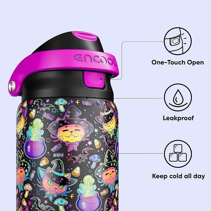 Encool SwiftSip Insulated Stainless Steel Water Bottle - Image 5