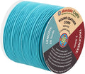 Mandala Crafts Round Genuine Turquoise Leather Cord by MandalaCrafts