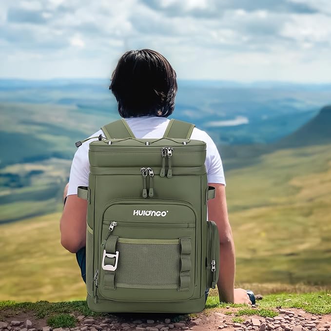 Hulongo Large Waterproof Insulated Cooler Backpack - Image 7