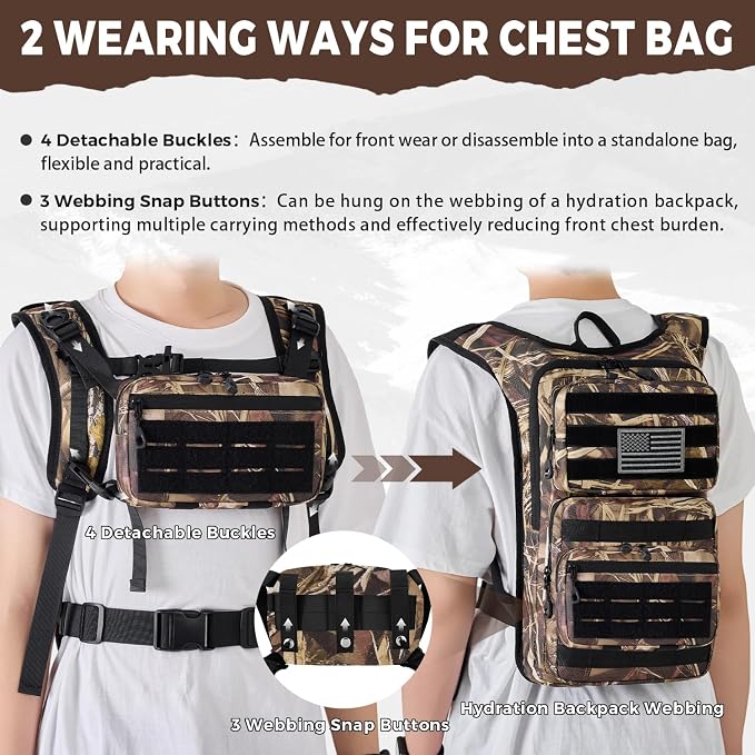 Koculemi Tactical Hydration Backpack - Image 5