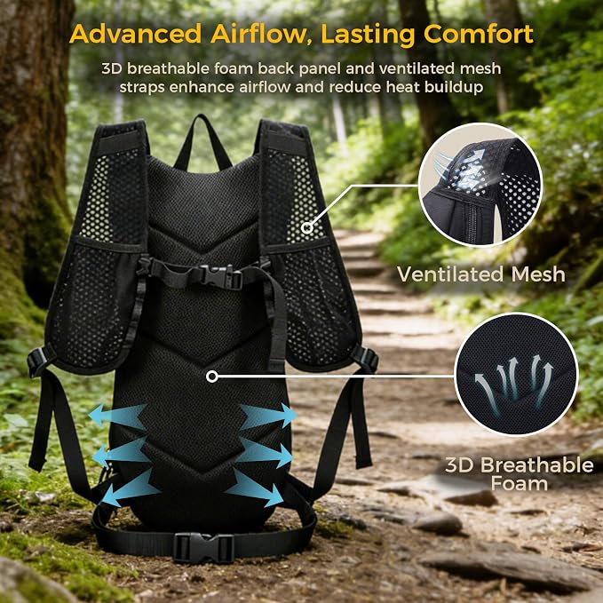 Blue Quartz Hydration Backpack - Image 6