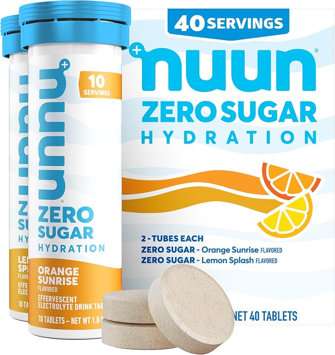 Nuun Zero Sugar Hydration Electrolyte Tablets by Nuun