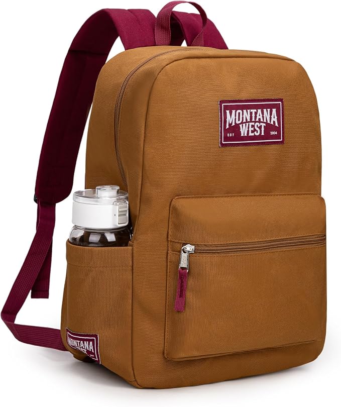 Montana West Backpack for Women Men 2 PCS Lightweight College Bookbags Casual - Image 3