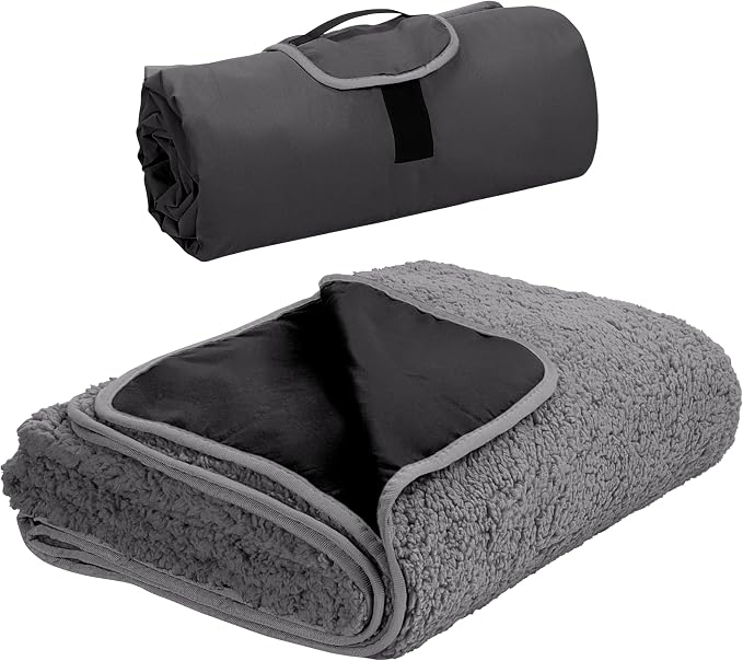 Tirrinia Large Waterproof Outdoor Blanket, Soft Warm Windproof Stadium Blanket by Tirrinia
