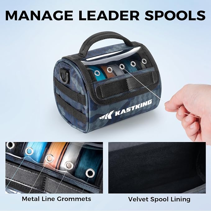 KastKing BaitSpace Line Management Bag, Fishing Line Storage Bag - Image 5