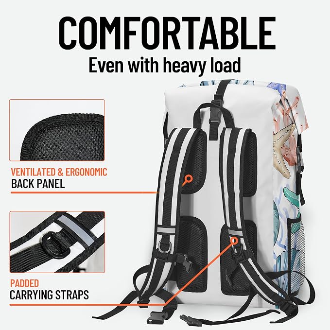 Waterproof Backpack Heavy Duty Marine Dry Bags - Image 6