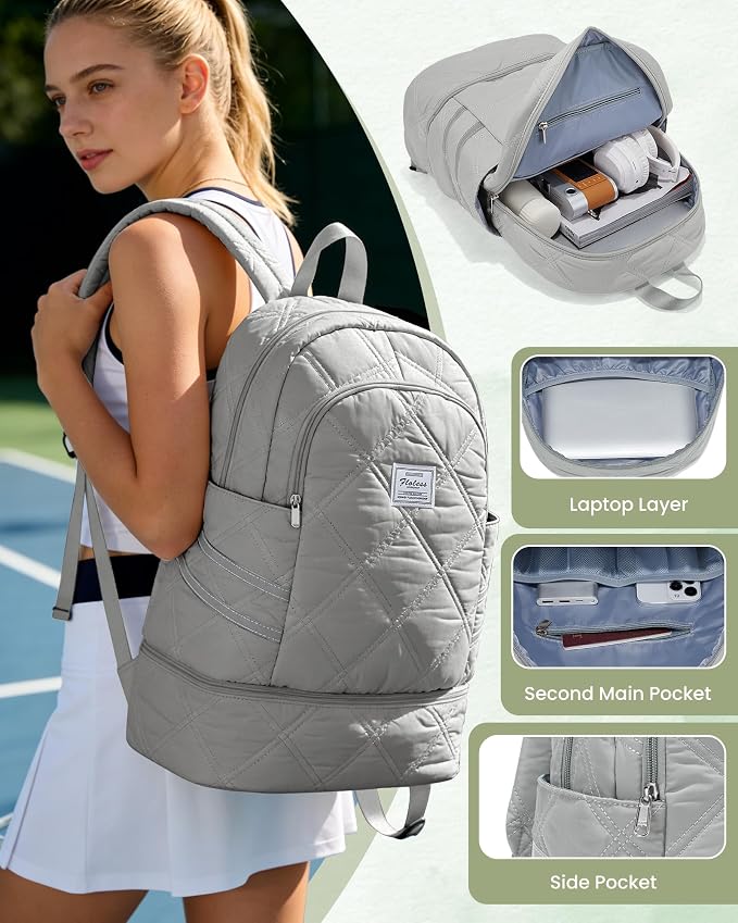 Gym Backpack for Women Men, Lightweight Gym Bag - Image 3