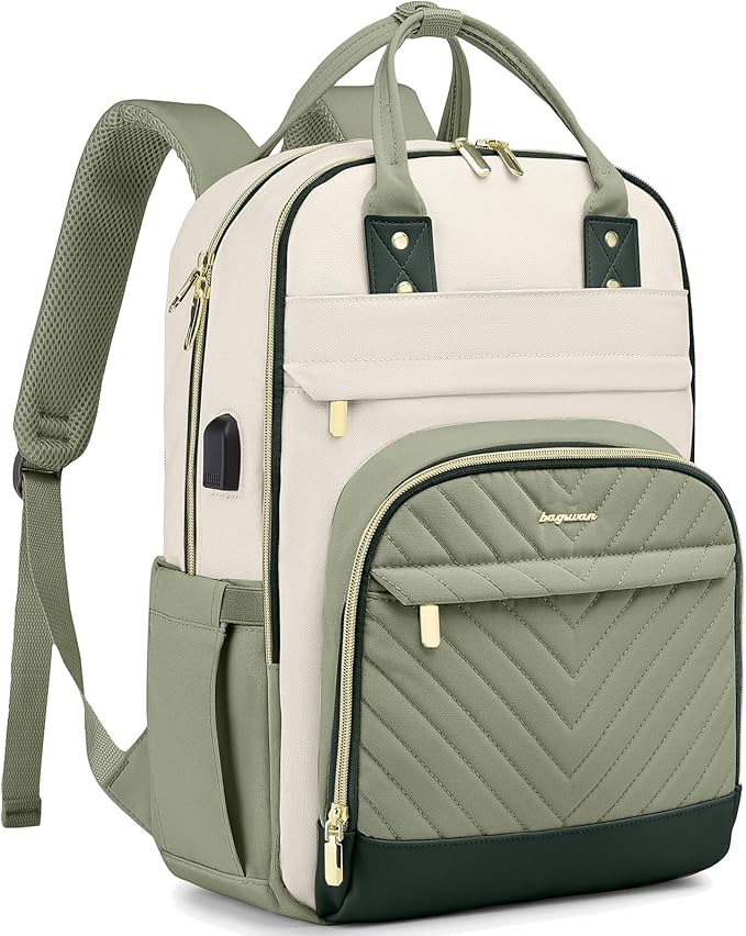 Laptop Backpack for Women Work Bag by BAGSWAN