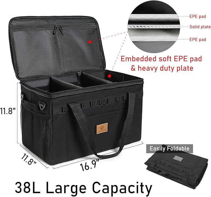 Tactical Camping Storage Bag Utility Tote Bag Camping Kitchen Organizer - Image 3