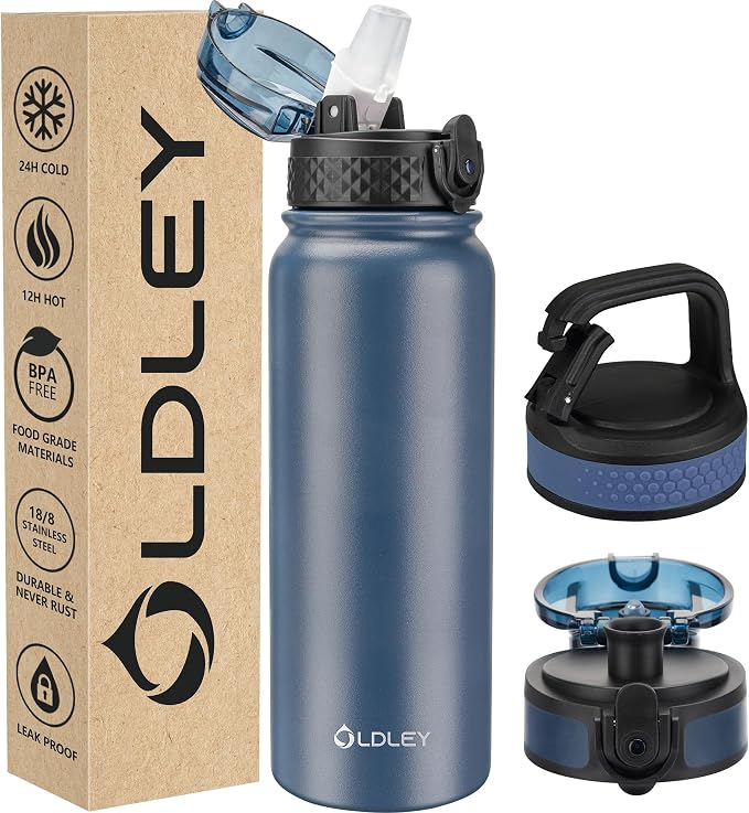 Oldley Insulated Water Bottle 20oz Water Bottles by OLDLEY