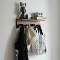 Entrance Coat Rack ，Coat Hooks, Wall-Mounted Wooden Hook Rack, Wall-Mounted by CreatedOn2005