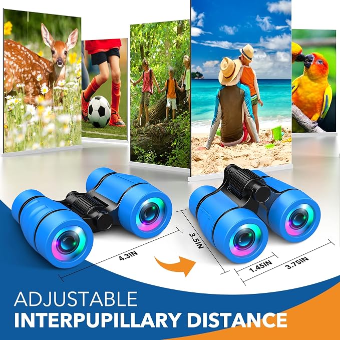 Toys for 3-7 Year Old Boys: LET'S GO! Binoculars for Kids - Image 6
