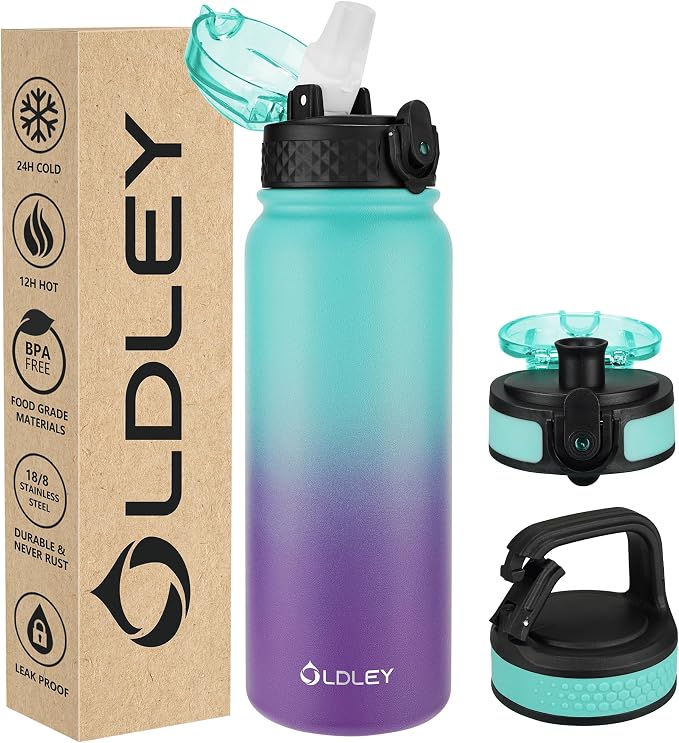Oldley Insulated Water Bottle 20oz Water Bottles by OLDLEY