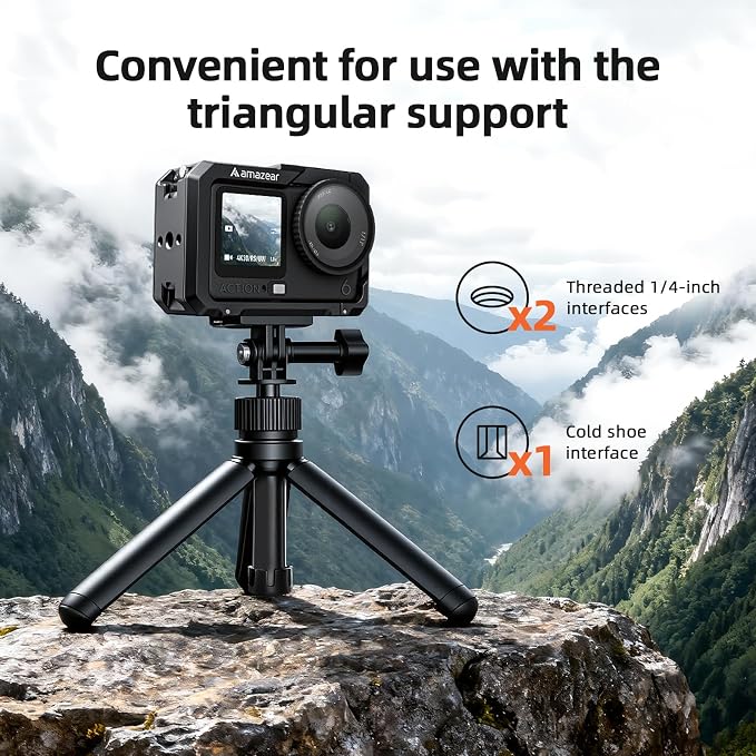 AMAZEAR Metal Protective Case for DJI Osmo Action 6 Accessories, Action6 Pro - Image 5