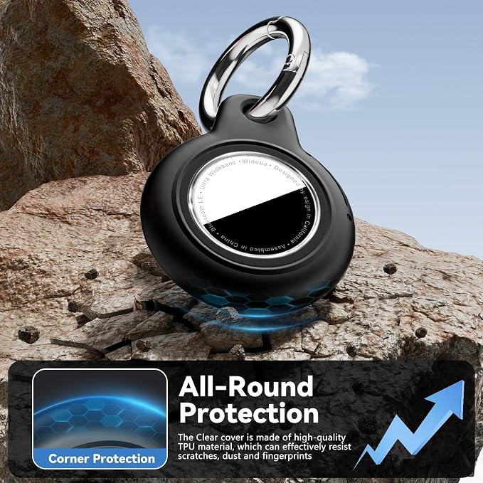 for Apple AirTag 2nd & 1st Gen, 2 Pack Waterproof Case - Image 5