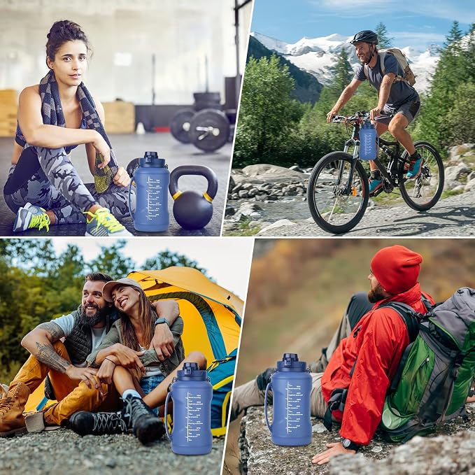 Collapsible Water Bottles, 2L/64OZ travel water bottle Bottle - Image 6