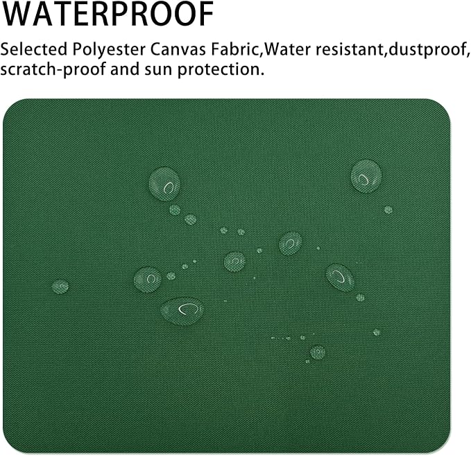 Gheeidau Canvas Repair Patch 9×11 Inch 3Pcs Waterproof Self-Adhesive Fabric - Image 2