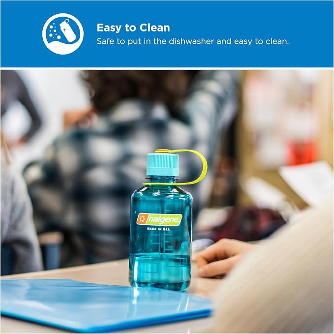 Nalgene 16 oz Narrow Mouth Water Bottle | BPA-Free, Durable & Leak Proof - Image 3